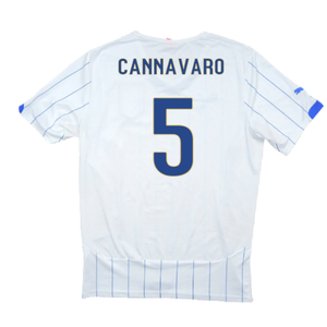 Italy 2014-16 Away Shirt (XL) (Good) (Cannavaro 5)_1