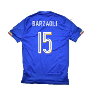 Italy 2014-16 Home (L) (BARZAGLI 15) (Very Good)_1