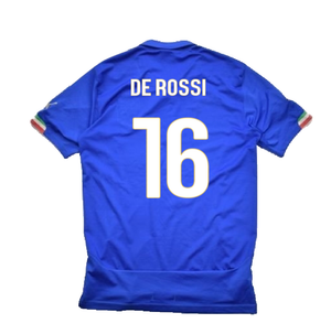 Italy 2014-15 Home (XL) (Excellent) (De Rossi 16)_1