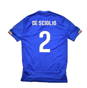 Italy 2014-16 Home Shirt (XL) (Excellent) (De Sciglio 2)_1