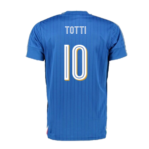 Italy 2015-16 Home Shirt (XXL) (Excellent) (Totti 10)_1