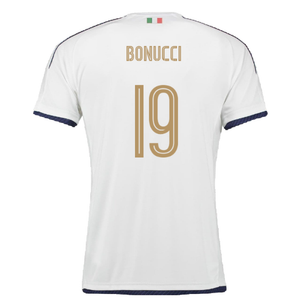 Italy 2016-17 Away Shirt (L) (Very Good) (Bonucci 19)_1