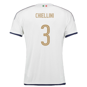 Italy 2016-17 Away Shirt (L) (Very Good) (Chiellini 3)_1