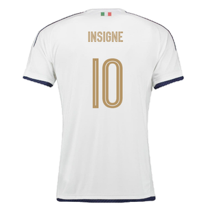 Italy 2016-17 Away Shirt (Excellent) (Insigne 10)_1