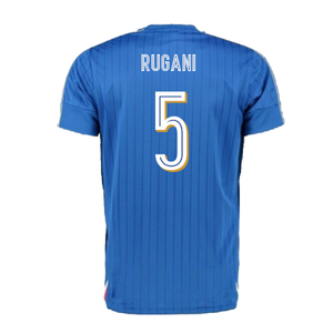 Italy 2016-17 Home Shirt (S) (Excellent) (Rugani 5)_1