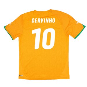 Ivory Coast 2010-11 Home Shirt (Very Good) (GERVINHO 10)_1