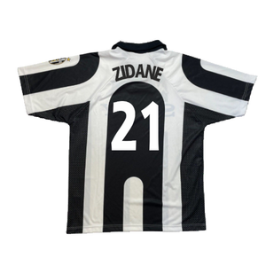 Juventus 1997-98 Home Shirt (S) (Excellent) (Zidane 21)_1