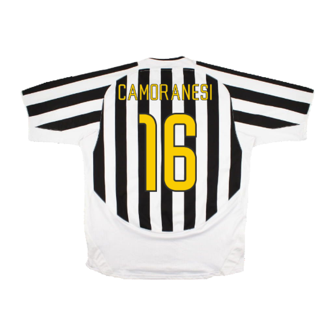 Juventus 2003-04 Home Shirt (XXL) (Excellent) (Camoranesi 16)_1