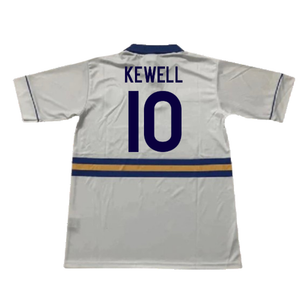 Leeds United 1993-95 Home Shirt (L) (Excellent) (KEWELL 10)_1