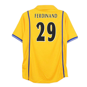 Leeds United 2000-02 Away Shirt (Excellent) (Ferdinand 29)_1