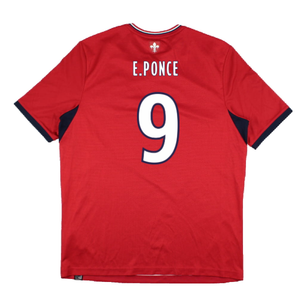 Lille 2017-18 Home Shirt (Sponsorless) (M) (Excellent) (E.Ponce 9)_1