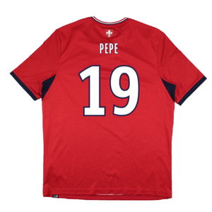 Lille 2017-18 Home Shirt (Sponsorless) (M) (Excellent) (Pepe 19)_1