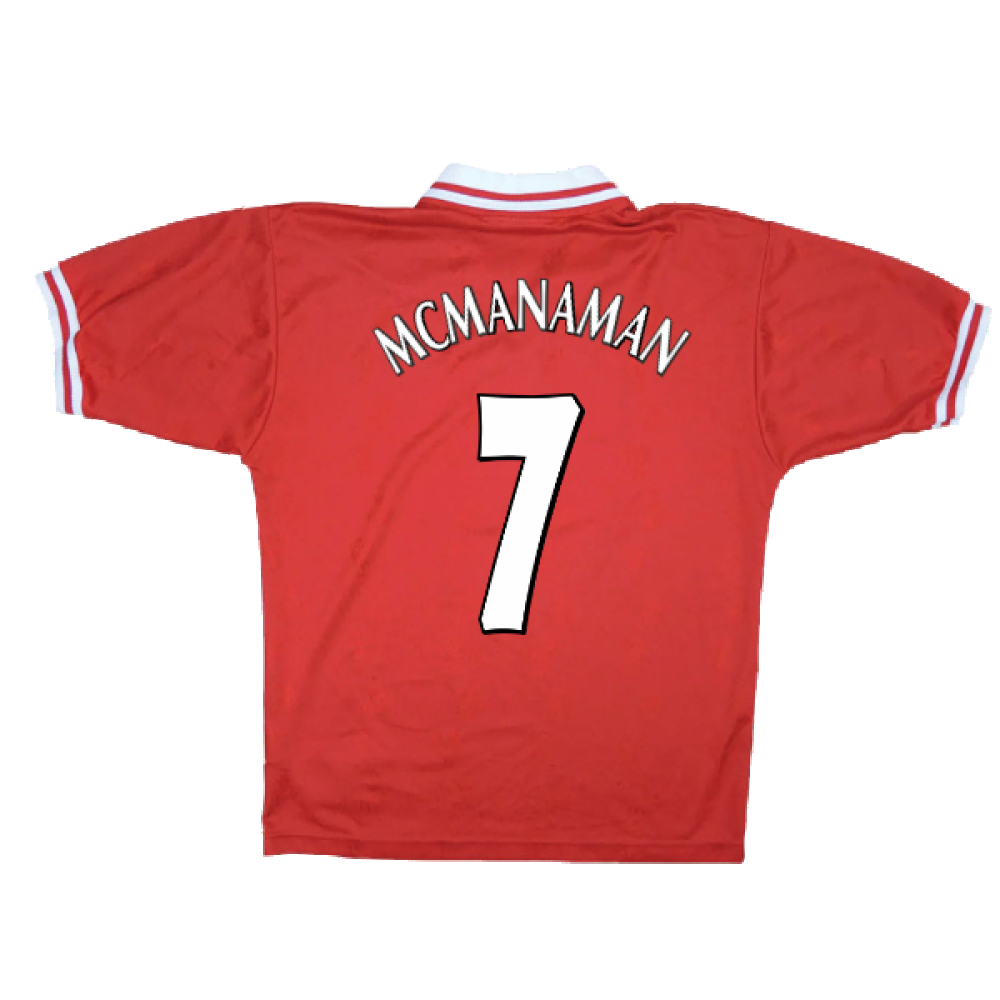 Liverpool 1996-98 Home Shirt (S) (Excellent) (MCMANAMAN 7)_1