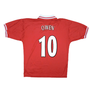 Liverpool 1996-98 Home Shirt (XL) (Very Good) (OWEN 10)_1