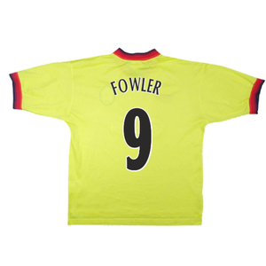 Liverpool 1997-99 Away Shirt (XL) (Excellent) (FOWLER 9)_1