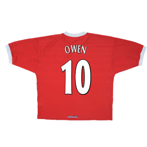 Liverpool 1998-00 Home Shirt (M) (Very Good) (OWEN 10)_1