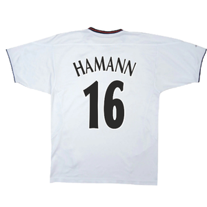 Liverpool 2003-04 Away Shirt (M) (HAMANN 16) (Very Good)_1