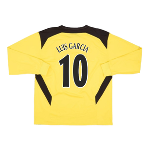 Liverpool 2004-05 Long Sleeve Away Shirt (M) (Fair) (Luis Garcia 10)_1