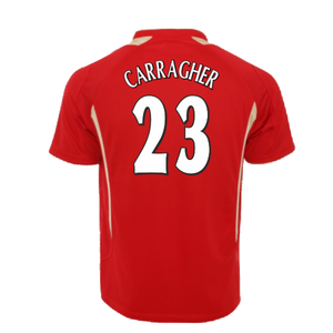 Liverpool 2005-06 Retro European Home Shirt (L) (CARRAGHER 23) (Excellent)_1