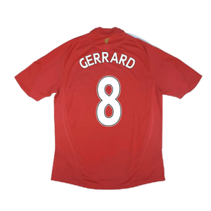 Liverpool 2008-10 Home Shirt (Excellent) (Gerrard 8)_1