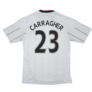 Liverpool 2010-11 Away Shirt (S) (CARRAGHER 23) (Good)_1