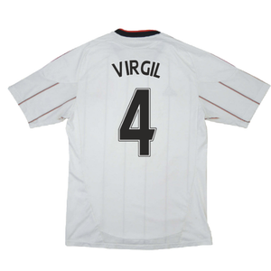 Liverpool 2010-11 Away Shirt (S) (VIRGIL 4) (Good)_1