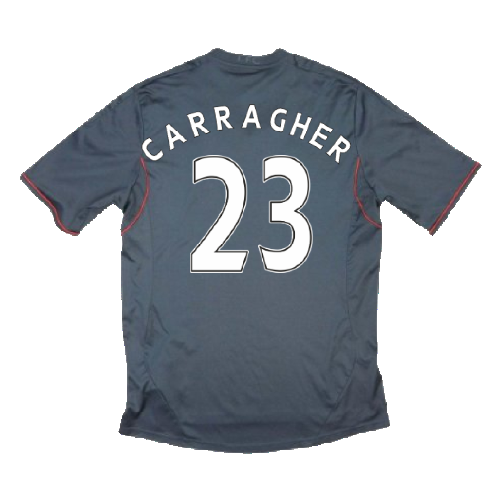 Liverpool 2011-12 Away Shirt (Suarez #7) (M) (Good) (CARRAGHER 23)_1