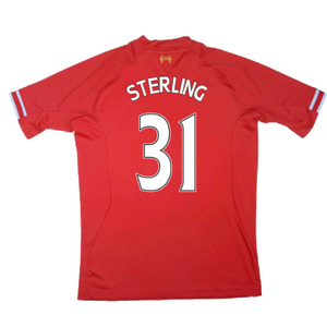 Liverpool 2013-14 Home Shirt (XL) (Good) (STERLING 31)_1