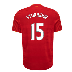 Liverpool 2016-17 Home Shirt (XL) (Excellent) (Sturridge 15)_1