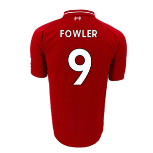 Liverpool 2018-19 Home Shirt (S) (Excellent) (Fowler 9)_1