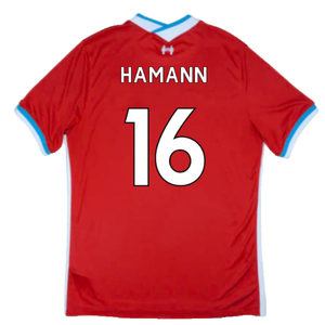 Liverpool 2020-21 Home Shirt (S) (Very Good) (HAMANN 16)_1