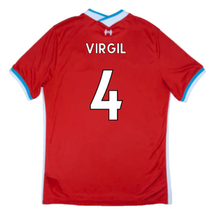 Liverpool 2020-21 Home Shirt (S) (Very Good) (VIRGIL 4)_1