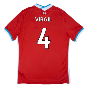 Liverpool 2020-21 Home Shirt (Excellent) (VIRGIL 4)_1