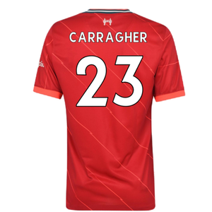 Liverpool 2021-22 Home Shirt (L)  (CARRAGHER 23) (Excellent)_1