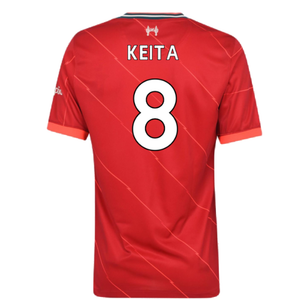 Liverpool 2021-22 Home Shirt (L)  (KEITA 8) (Excellent)_1