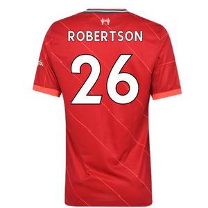 Liverpool 2021-22 Home Shirt (L) (Very Good) (ROBERTSON 26)_1