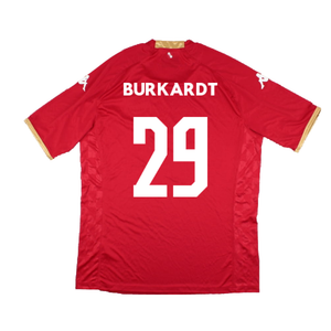 Mainz 05 2022-23 Home Shirt (Sponsorless) (L) (Mint) (Burkardt 29)_1