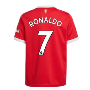 Man Utd 2021-2022 Home Shirt (Kids) (RONALDO 7)_2