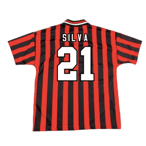 Manchester City 1994-96 Away (XL) (Excellent) (SILVA 21)_1