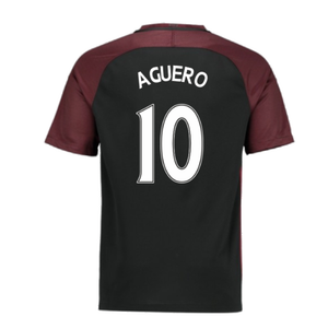 Manchester City 2016-17 Away Shirt (XXL) (Excellent) (Aguero 10)_1