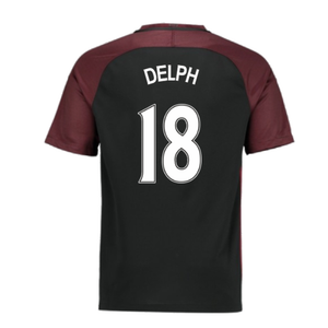 Manchester City 2016-17 Away Shirt (XXL) (Excellent) (Delph 18)_1