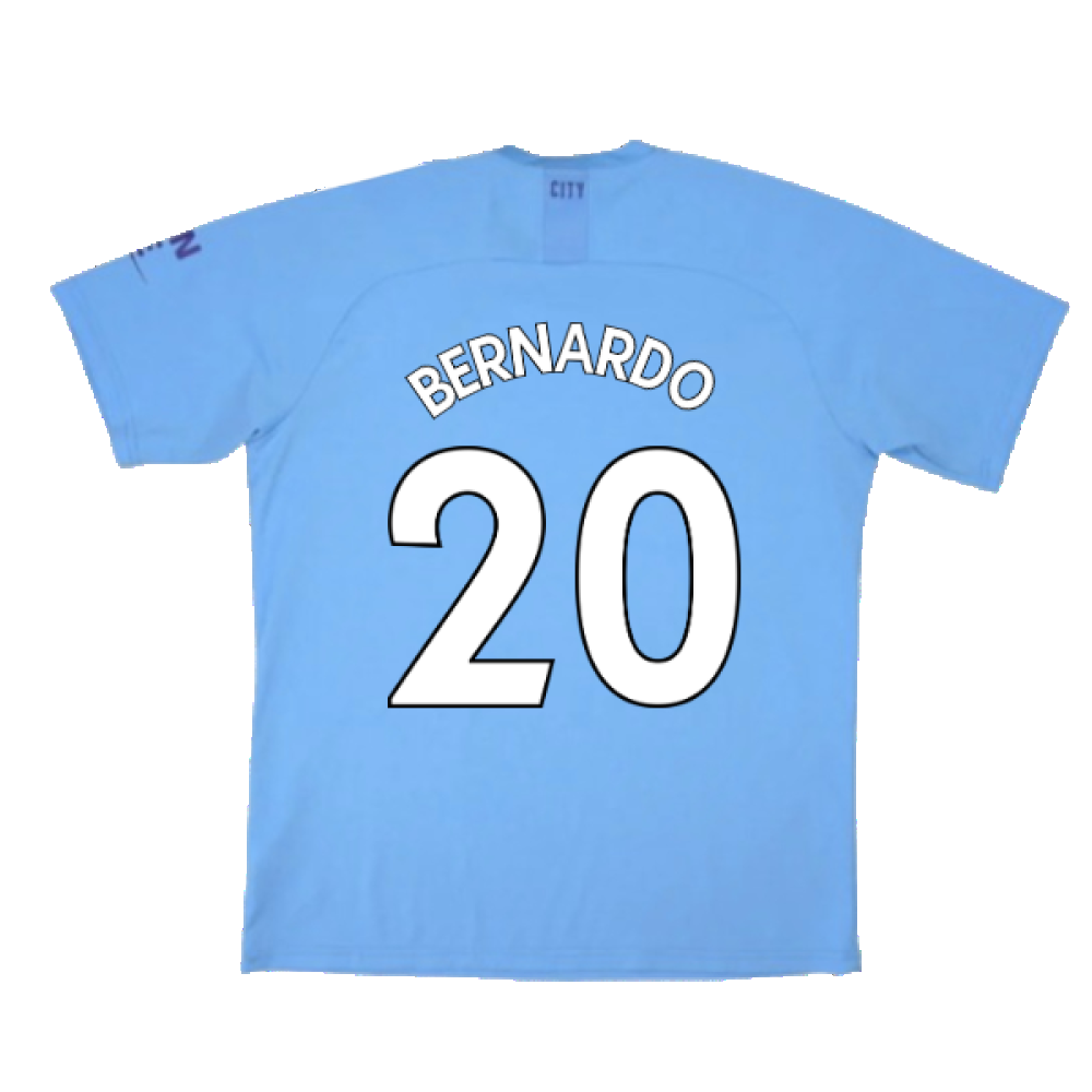 Manchester City 2019-20 Home Shirt (Excellent) (Bernardo 20)_1