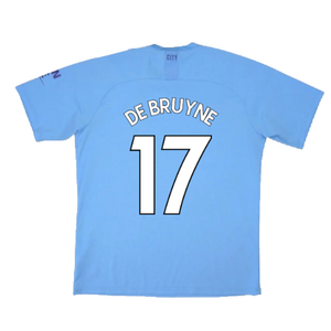 Manchester City 2019-20 Home Shirt (Excellent) (De Bruyne 17)_1