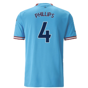 Manchester City 2022-23 Home Shirt (M) (Excellent) (Phillips 4)_1