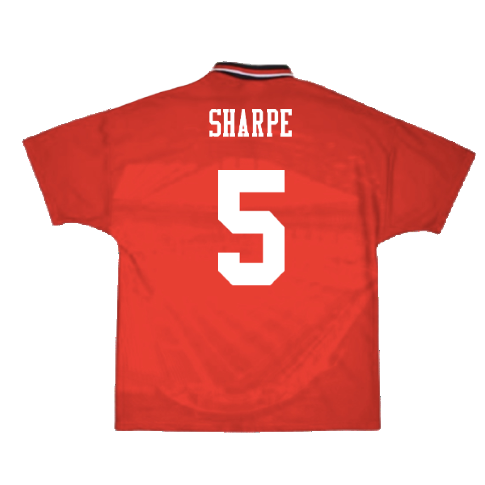 Manchester United 1994-96 Home Shirt (L) (Excellent) (Sharpe 5)_1