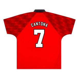 Manchester United 1996-98 Home Shirt (Y) (Excellent) (Cantona 7)_1