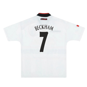 Manchester United 1997-99 Away Shirt (XXL) (Excellent) (Beckham 7)_1