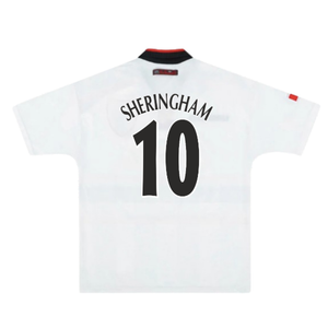 Manchester United 1997-98 Away Shirt (Very Good) (Sheringham 10)_1