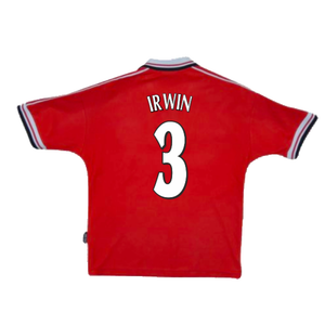 Manchester United 1998-2000 Home (M) (Very Good) (Irwin 3)_1