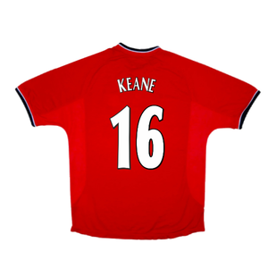 Manchester United 2000-02 Home Shirt (XL) (Good) (Keane 16)_1